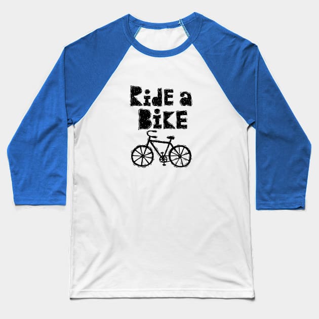 ride a bike woody Baseball T-Shirt by Andibird